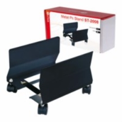 KeyTeck BASE PER PC ST-2008 IN METALLO CON RUOTE